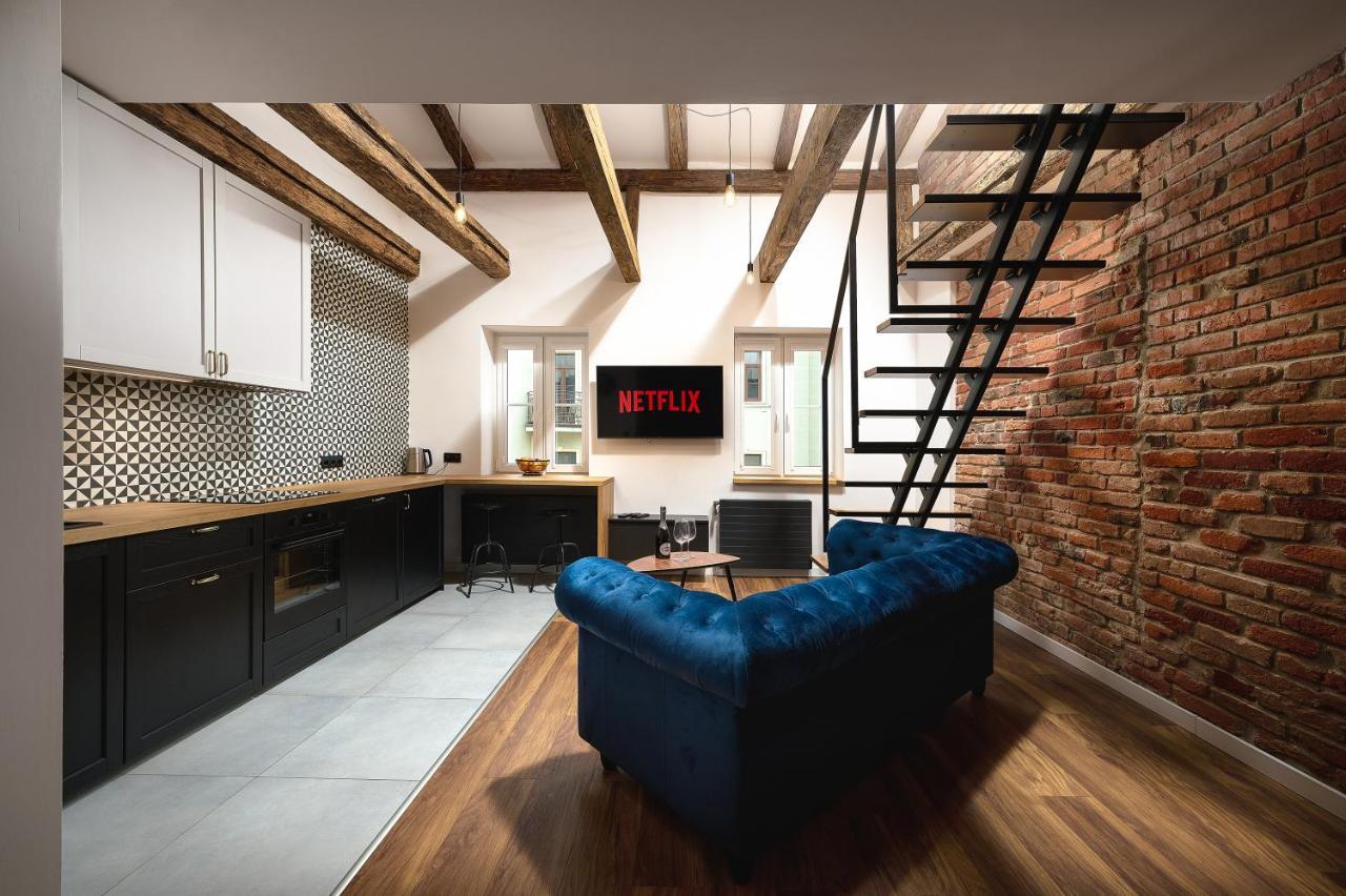 Apartamenty Piotrkowska 37 Loft W Centrum Lodzi Klimatyzacja エクステリア 写真
